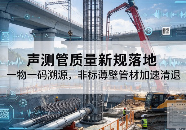郴州声测管质量新规落地，一物一码溯源，非标薄壁管材加速清退