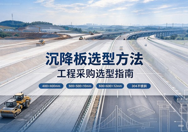郴州沉降板选择方法