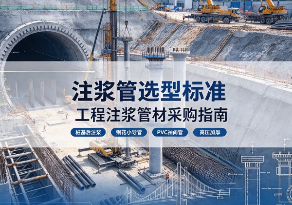 郴州注浆管选型标准